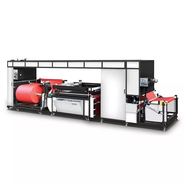 Machine d'impression non tissée automatique de l'écran 800M/H, petit pain 380V pour rouler l'imprimante d'écran